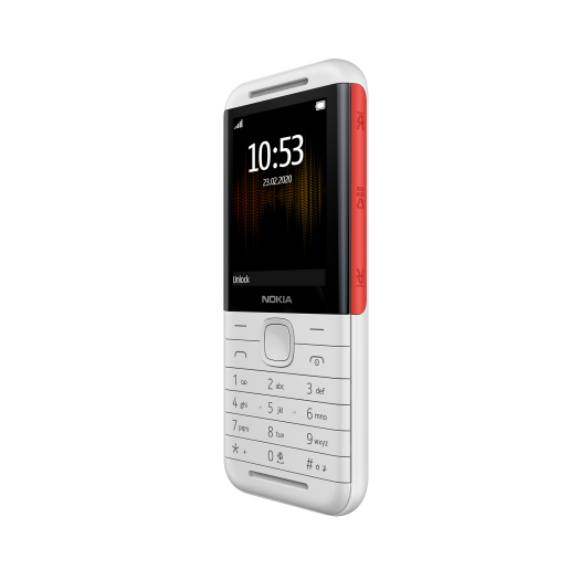 Wie das ursprüngliche Gerät soll sich auch das neue Nokia 5310 gut für die Musikwiedergabe eignen. Dafür hat das Handy spezielle Bedienungsknöpfe. (Bild: HMD Global)